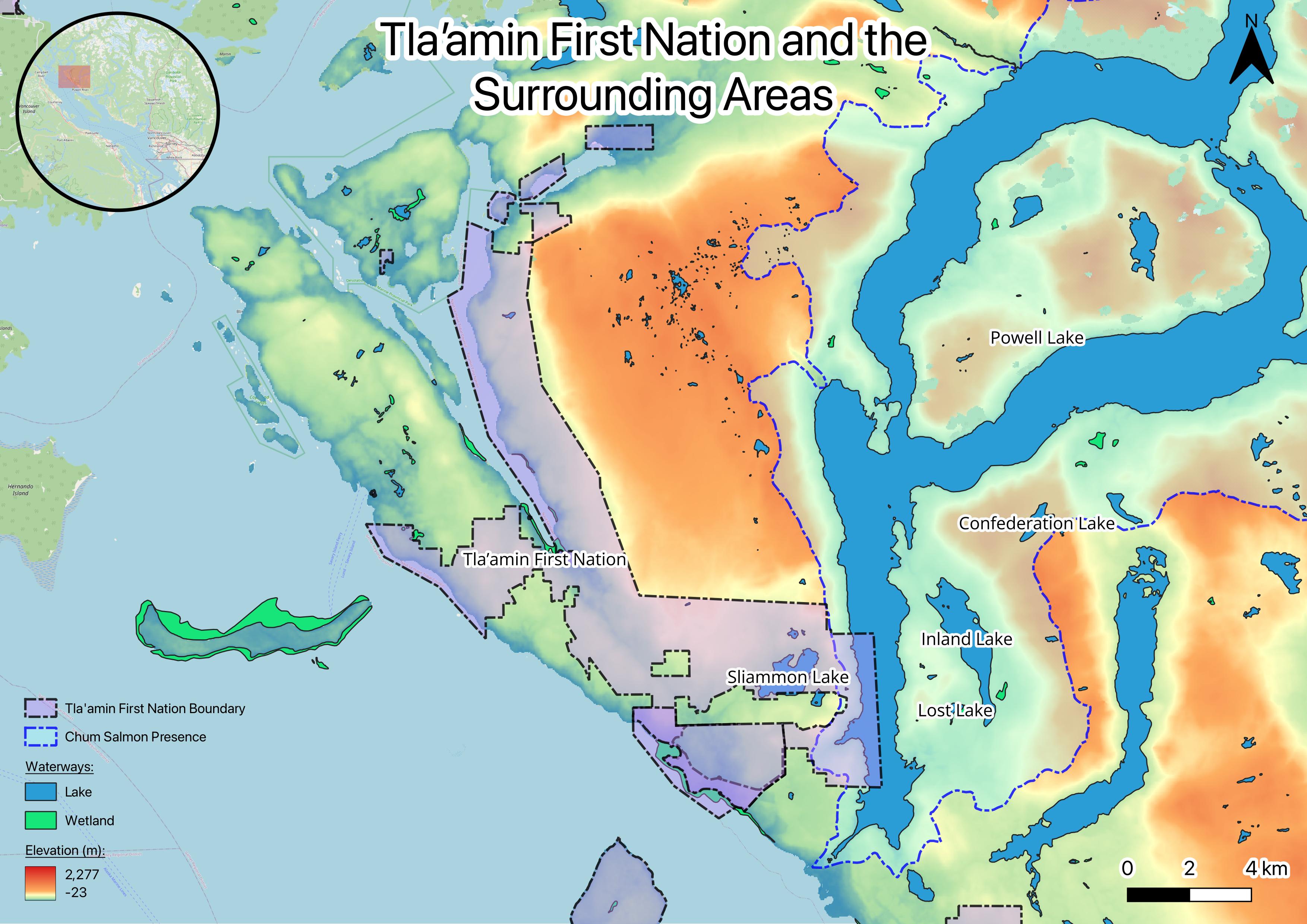 GIS project screenshot